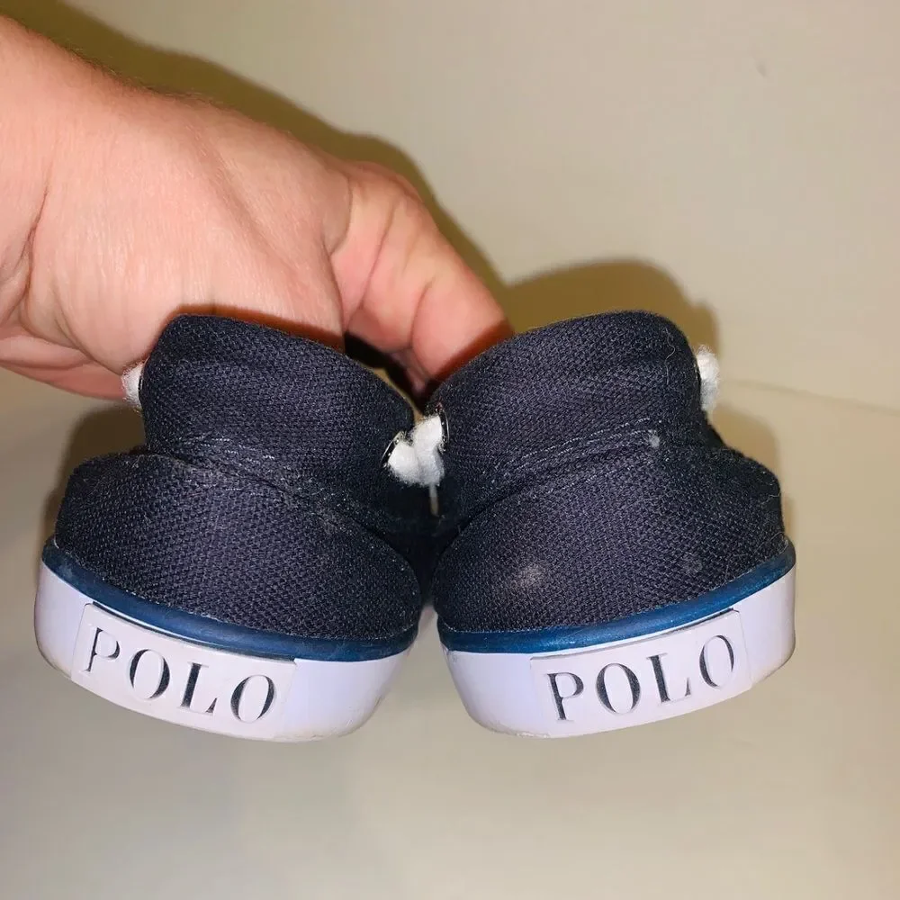NWOT boys Ralph Lauren Polo boat shoes size 3